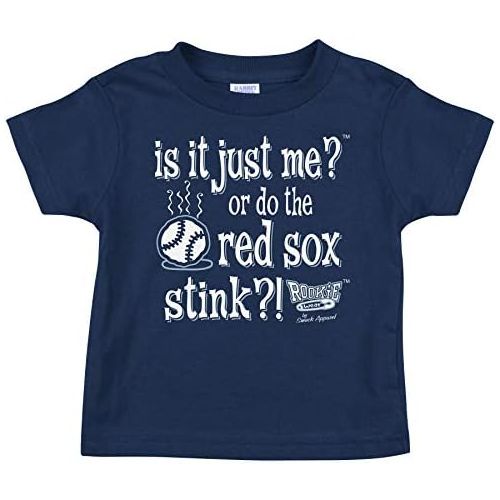  Rookie Wear by Smack Apparel NY Baseball Fans. is It Just Me?! Navy Onesie (NB-18M) or Toddler Tee (2T-4T)