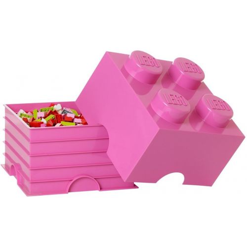  LEGO Storage Brick 4, Bright Pink