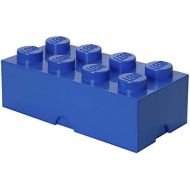 LEGO Storage by Room Copenhagen Storage Box Brick 8 Bright, Large, Brigt Blue