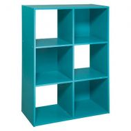 Room Essentials 6-Cube Organizer Shelf 11 - Turquoise