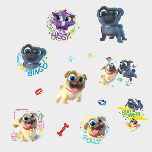  RoomMates Puppy Dog Pals Peel And Stick Wall Decals