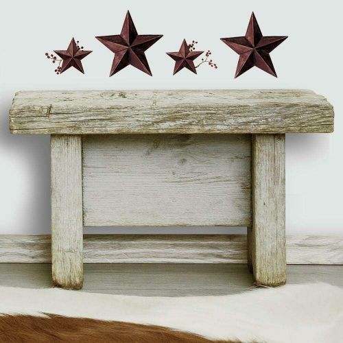  RoomMates Country Stars & Berries Peel and Stick Wall Decals - RMK1276SCS