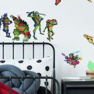 RoomMates RMK4186SCS Rise of The TMNT Peel and Stick Wall Decals