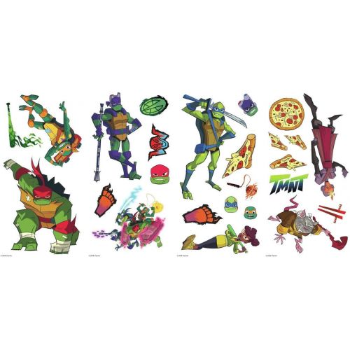  RoomMates RMK4186SCS Rise of The TMNT Peel and Stick Wall Decals