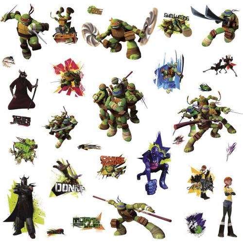  RoomMates RMK2246SCS Teenage Mutant Ninja Turtles Peel and Stick Wall Decals