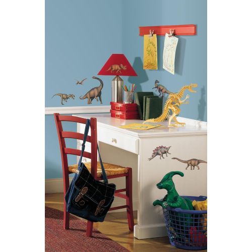  RoomMates RMK1043SCS Dinosaurs Peel and Stick Wall Decals ,Multicolor