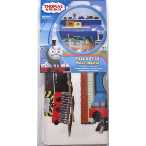  RoomMates RMK1035SCS Thomas & Friends Peel and Stick Wall Decals ,Multi color