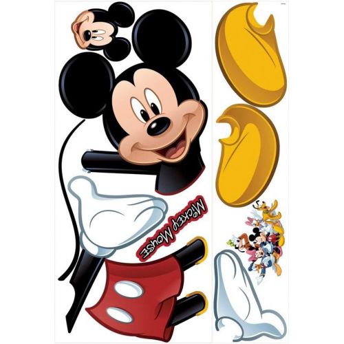  RoomMates RMK1508GM Mickey Mouse Peel and Stick Giant Wall Decal