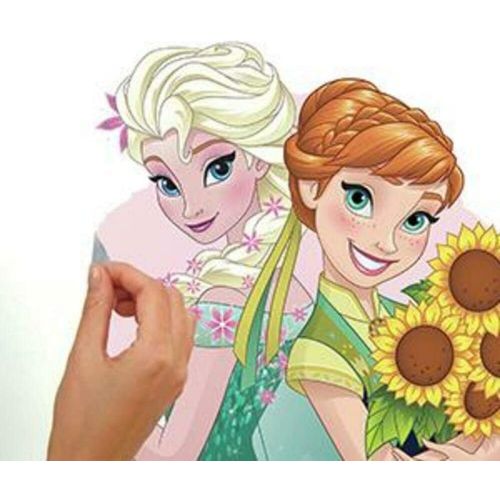  RoomMates RMK3018GM Disney Frozen Fever Group Peel and Stick Giant Wall Decal