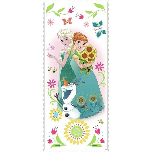  RoomMates RMK3018GM Disney Frozen Fever Group Peel and Stick Giant Wall Decal