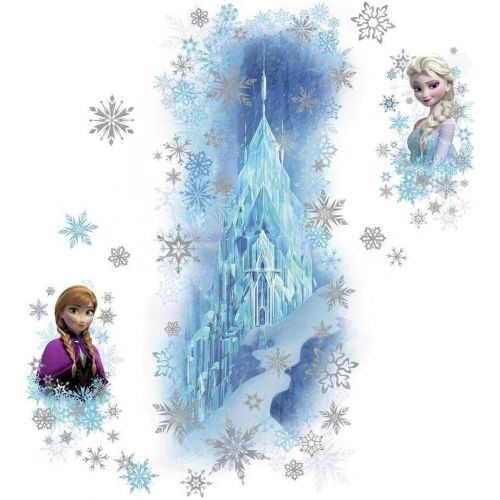  RoomMates RMK2739GM Disney Frozen Ice Palace With Else and Anna Peel and Stick Giant Wall Decals