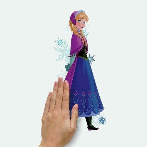  RoomMates RMK2771TB Disney Frozen Anna, Elsa, and Olaf Peel and Stick Giant Wall Decals