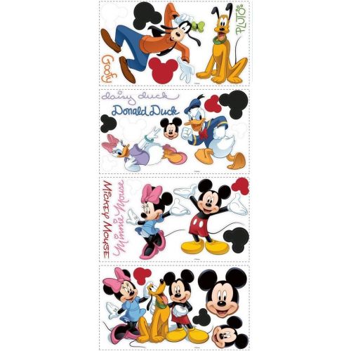  RoomMates RMK1507SCS Mickey and Friends Peel and Stick Wall Decals