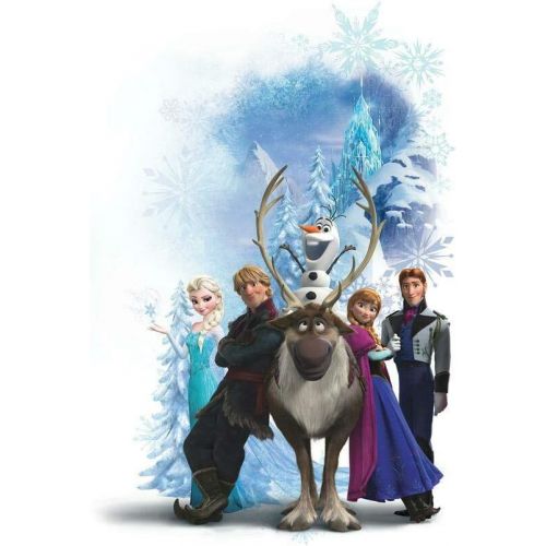  RoomMates RMK2668GM Disney Frozen Character Winter Burst Peel and Stick Giant Wall Decals