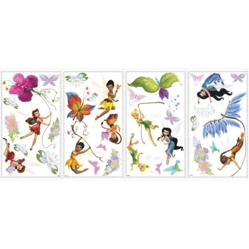  RoomMates RMK1493SCS Disney Fairies Peel and Stick Wall Decals
