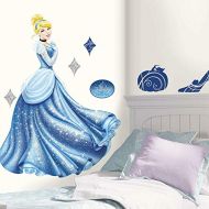 RoomMates RMK1957GM Disney Princess Cinderella Glamour Peel and Stick Giant Wall Decal