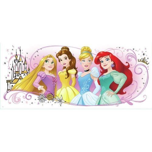  RoomMates RMK3182GM Disney Princess Friendship Adventures Peel and Stick Giant Wall Decal