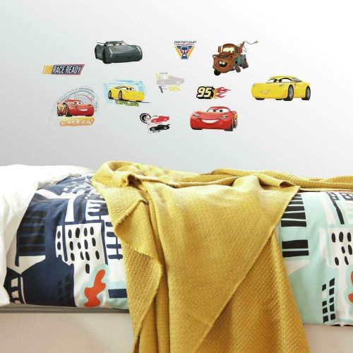  RoomMates RMK3353SCS Disney Pixar Cars 3 Peel and Stick Wall Decals , Red