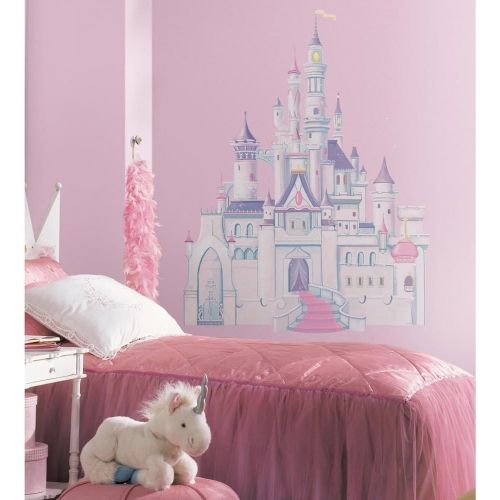  RoomMates RMK1546GM Disney Princess Castle Peel and Stick Giant Wall Decal