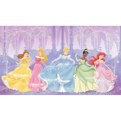  RoomMates JL1226M Disney Perfect Princess 6-Foot-by-10.5-Foot Prepasted Wall Mural