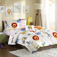 RoomMates Mi-Zone Mizone MZK10-084 Kids Safari Sam Complete Bed and Sheet Set Full Multi,