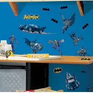 Roommates Batman Wall Decor 2 Borders Applique set & Large Mural!