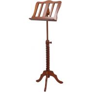 Roosebeck Single Tray Spiral Red Cedar Music Stand