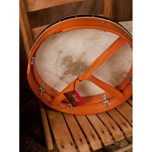 루즈벡 Roosebeck 16 Red Cedar Bodhran Drum - T-bar