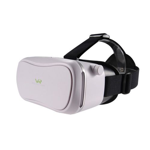  3D VR Glasses,Ropote 3D Video Virtual Reality VR Glasses Headset Player Box For 4-6 inch Phone,Suitable for Google, iPhone, Samsung Note, LG, Huawei, HTC, Moto screen smartphone