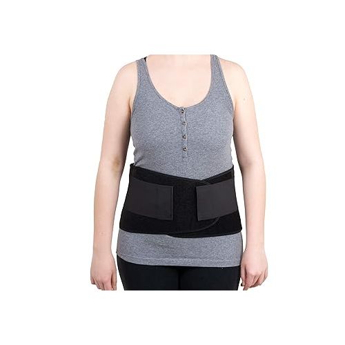  Roscoe Medical BB7816 Roscoe Back Brace Lumbar Support Belt for Lower Back Pain, Fits Waists 36-47, X-Large