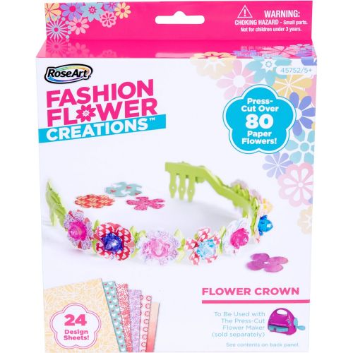  [아마존베스트]Rose Art Fashion Flower Creations Design Set, Flower Crown