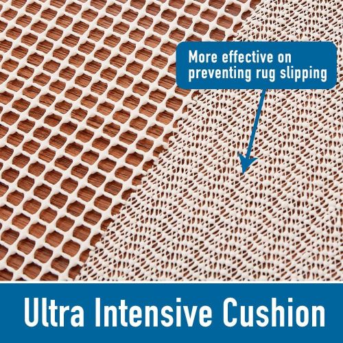  Rose Home Fashion RHF 5×7 Rug Pad, Rug Pad, Rug Gripper, Extra Strong Grip, Available 12 Sizes, Non Slip Rug Pad, Rug Gripper for Hardwood Floors, Rug Pads, Rug Grippers, Rug Pads for Hardwood Floor