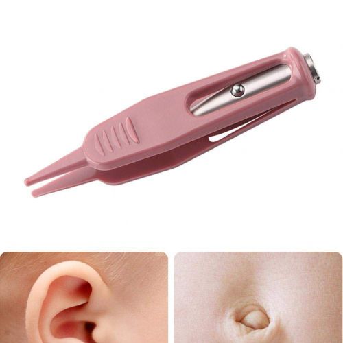  [아마존베스트]RoseSummer Led Light Kids Nose Navel Cleaning Tweezers