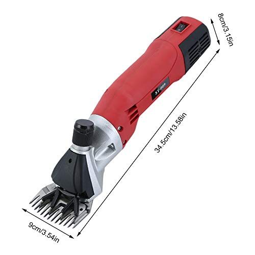  RoseYary 110V 500W Farm Electric Sheep Shearing Clipper Shear Goat Wool Cutting Machine