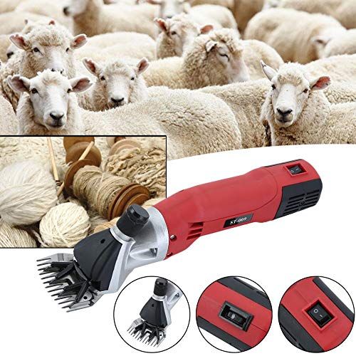  RoseYary 110V 500W Farm Electric Sheep Shearing Clipper Shear Goat Wool Cutting Machine