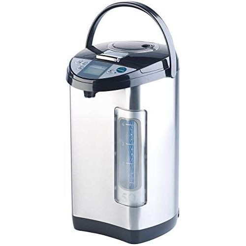  Rosenstein & Soehne Wasserkocher-Spender: Heisswasserspender, 5-Liter-Wassertank, 5 Temperaturstufen, 1.200 Watt (Heisses-Wasser-Spender)