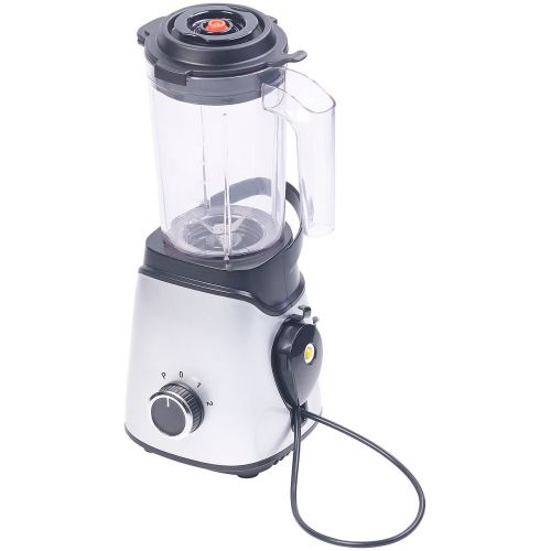  Rosenstein & Soehne Standmixer: 2in1-Vakuum-Mixer mit 3 Stufen & 4 Klingen, 700 ml, BPA-frei, 300 Watt (Milchshake Mixer)