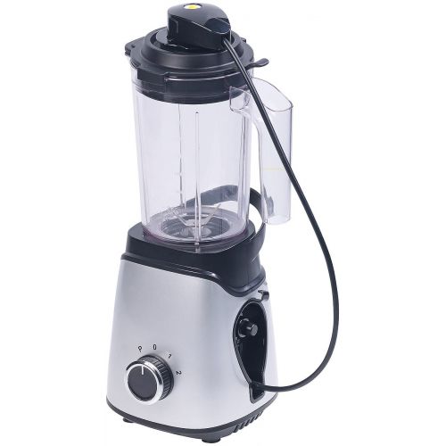  Rosenstein & Soehne Standmixer: 2in1-Vakuum-Mixer mit 3 Stufen & 4 Klingen, 700 ml, BPA-frei, 300 Watt (Milchshake Mixer)