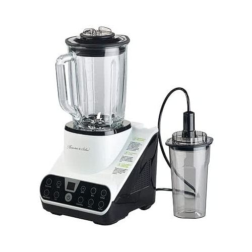  Rosenstein & Soehne Vacuum Blender with Vacuum Function and LED Touch Display, 1.5 L, 1300 W (Mixer with Vacuum Machine)