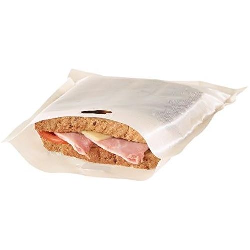  Rosenstein & Soehne Toastbag: 3x Dauer-Antihaft-XL-Toastabags fuer Toaster, Mikrowelle & Backofen (Toasterbag)