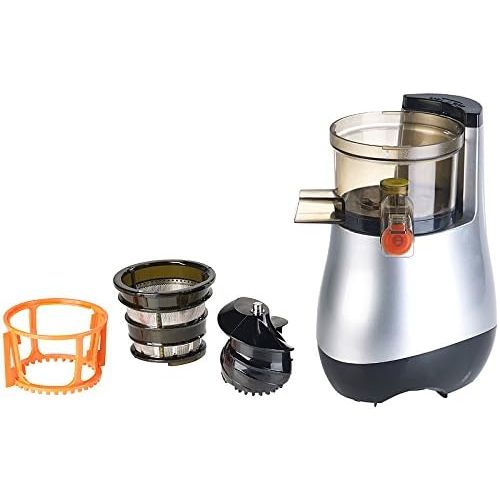  Rosenstein & Soehne Entsafter: Elektrischer Slow Juicer, 60 Umdrehungen/Min, leiser Motor, 150 Watt (Saftmaschine)