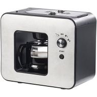 Rosenstein & Soehne Kaffeevollautomat: Vollautomatische Design-Kaffeemaschine mit Bohnen-Mahlwerk, 800 Watt (Kaffevollautomat)