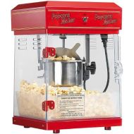 Rosenstein & Soehne Popcornmaschine: Profi-Retro-Popcorn-MaschineCinema mit Edelstahl-Topf im 50er-Stil (Profi Popcornmaschine)