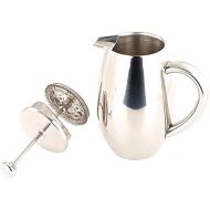 [아마존베스트]Rosenstein & Soehne Coffee Press: Thermal Coffee Maker, French Press, Stainless Steel, Double Walled, 350 ml (Thermos Stamp)