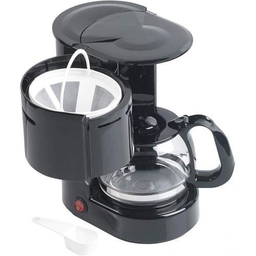  [아마존베스트]Rosenstein & Soehne 12 V coffee machine: car filter coffee machine, up to 3 cups, 650 ml, 12 volt, 170 watts (12 volt coffee machine).