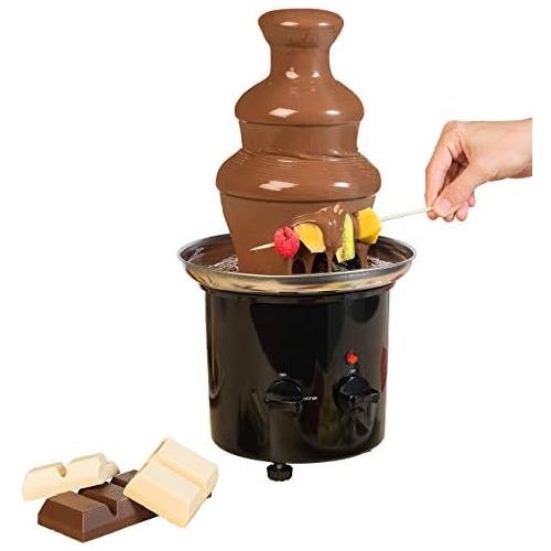  [아마존베스트]Rosenstein & Soehne Chocolate Fondue: 2 Tier Chocolate Fountain 275 Watt (fondue)