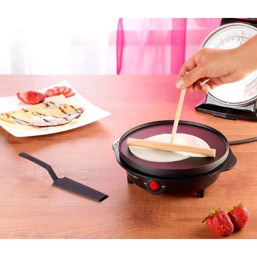  [아마존베스트]Rosenstein & Soehne Electric Crepe Maker, 500W, 18cm