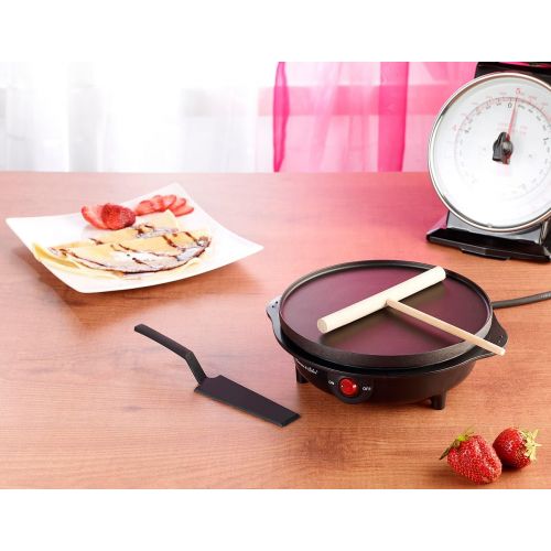  [아마존베스트]Rosenstein & Soehne Electric Crepe Maker, 500W, 18cm