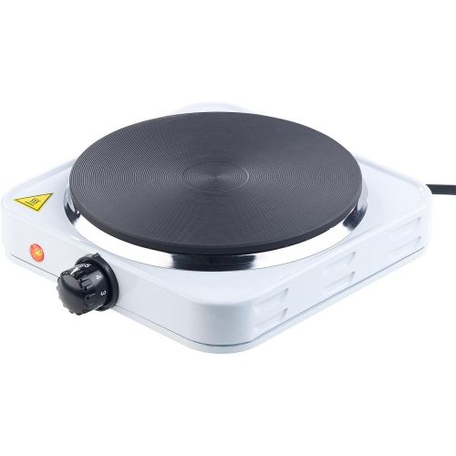  [아마존베스트]Rosenstein & Soehne Camping stove: compact electric single hob, 1,500 watts, 185 mm, stepless (electric hob).