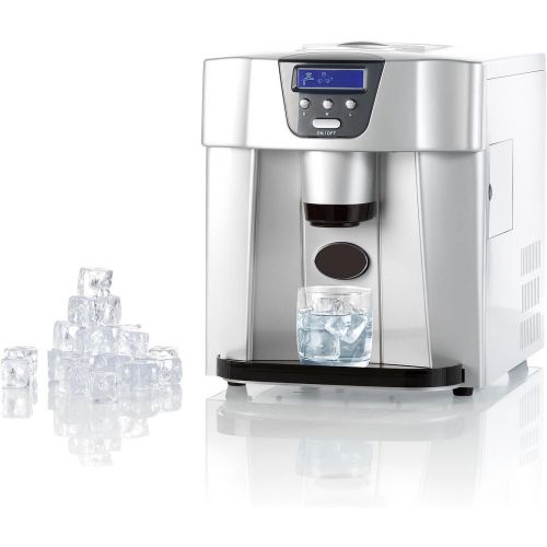  [아마존베스트]Rosenstein & Soehne Ice Cube Tray EWS-2100 Ice Cube Maker with Ice Cube Dispenser (Icemaker)